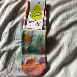 NWT Woven Pear Socks
